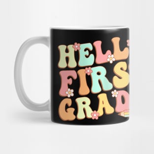 First Grade Team 1st Grade Teacher Girl Back to School Mug